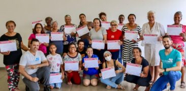 Capacitação para geração de renda fortalece as famílias
