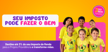 3 do Bem: transforme vidas com o seu Imposto de Renda!